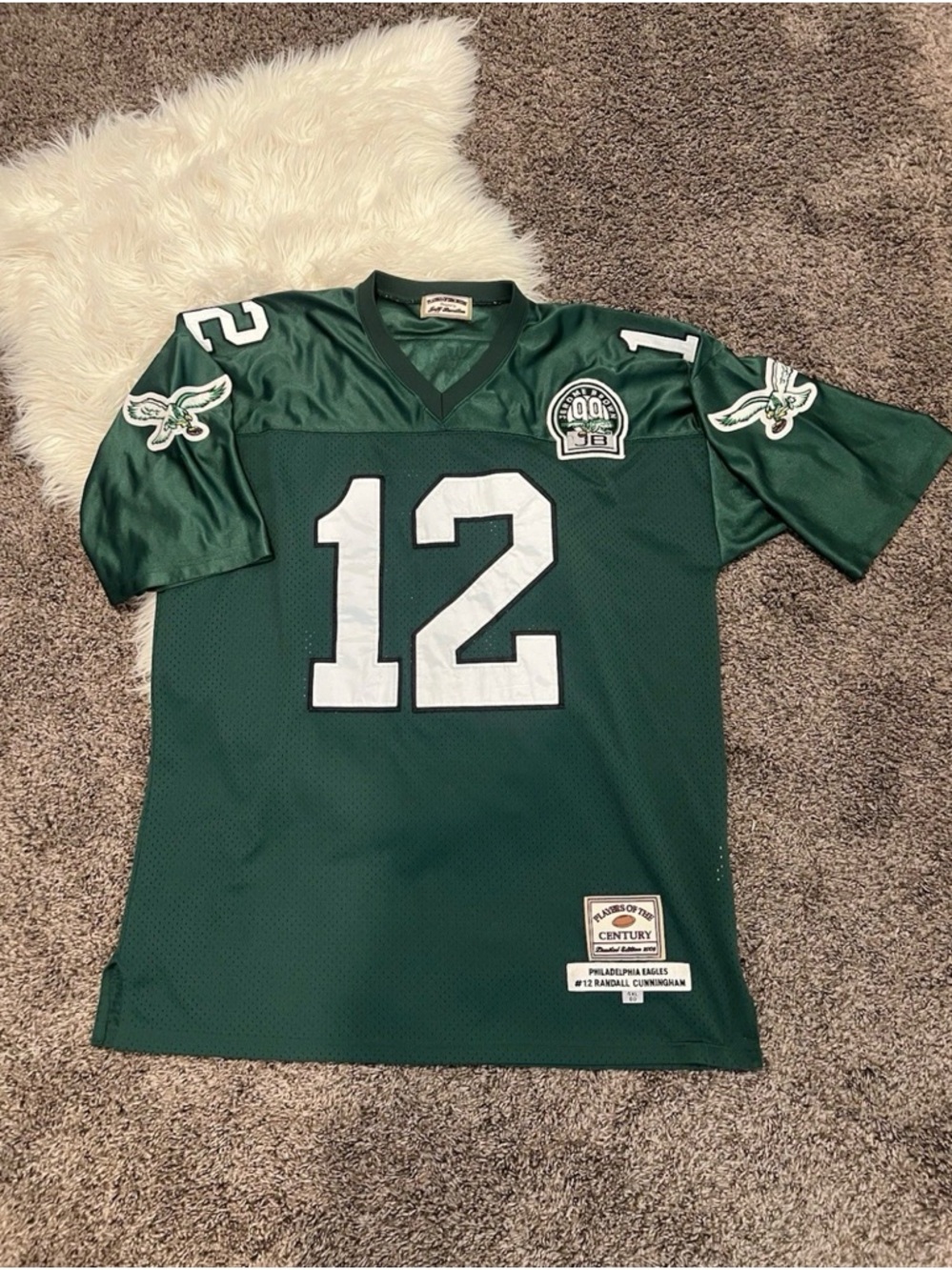 Philadelphia Eagles Green #12 Football Jersey